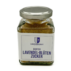Bunter-Lavendel-Zucker