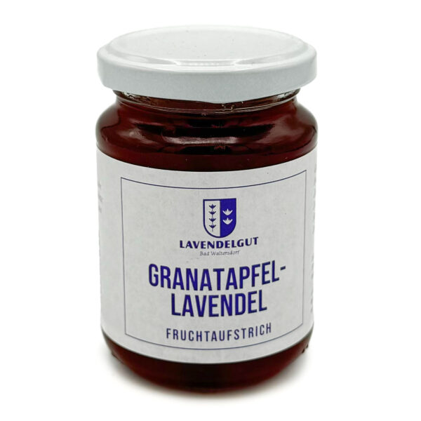 Granaatappel-lavendelfruitspread