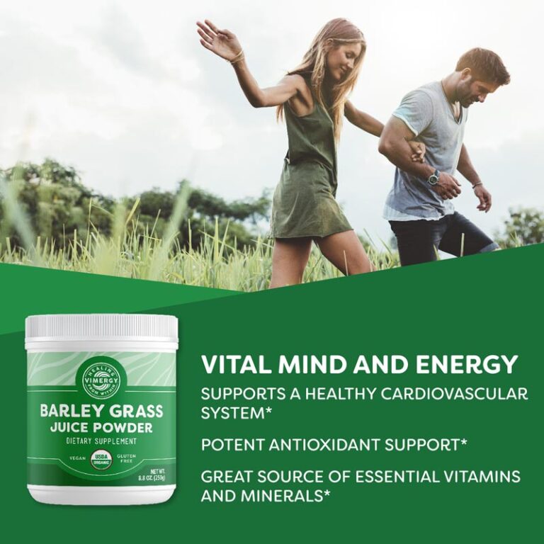 Order Vimergy Barleygrass Juice Powder, Barleygrass Juice here.