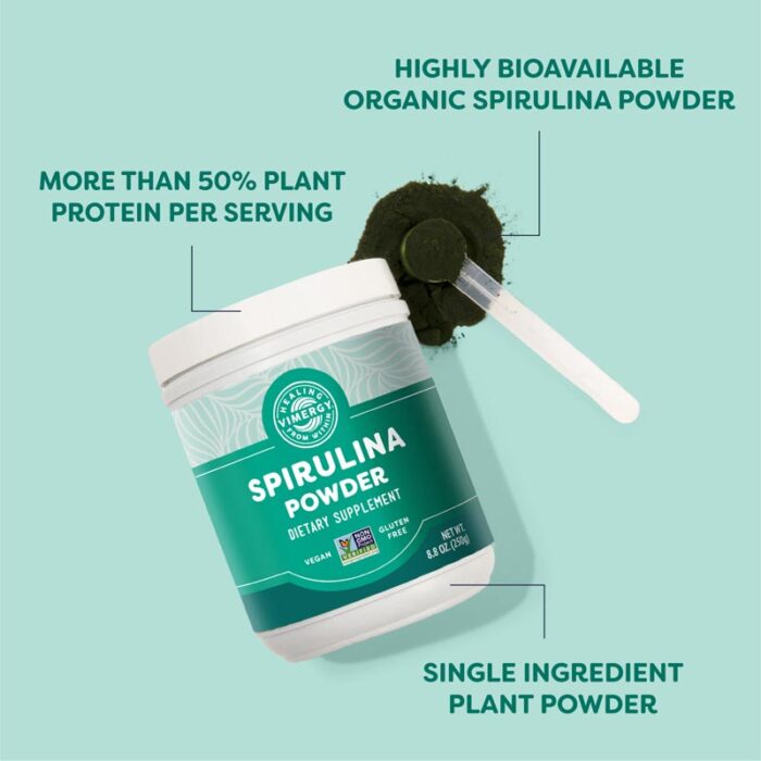 Vimergy Spirulina Pulver 02