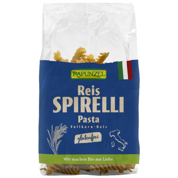 Rapunzel_Rice Spirelli, kas izgatavots no pilngraudu rīsiem