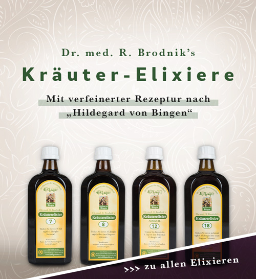 Herbal elixirs after Hildegard of Bingen