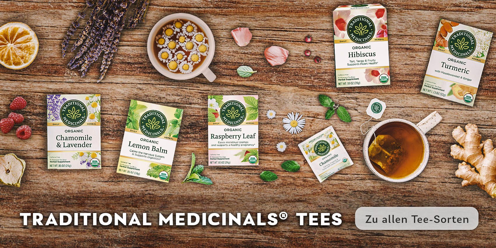 Traditional medicinal teas