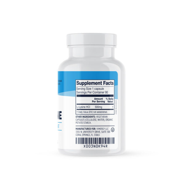 Vimergy-L-Lysine_90-Capsules_Supplement Facts