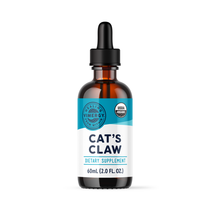Vimergy Liquids 2023 60mL TrialSize CATS CLAW Mock Front