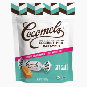 Caramels au lait de coco aromatisés au sel de mer Cocomels