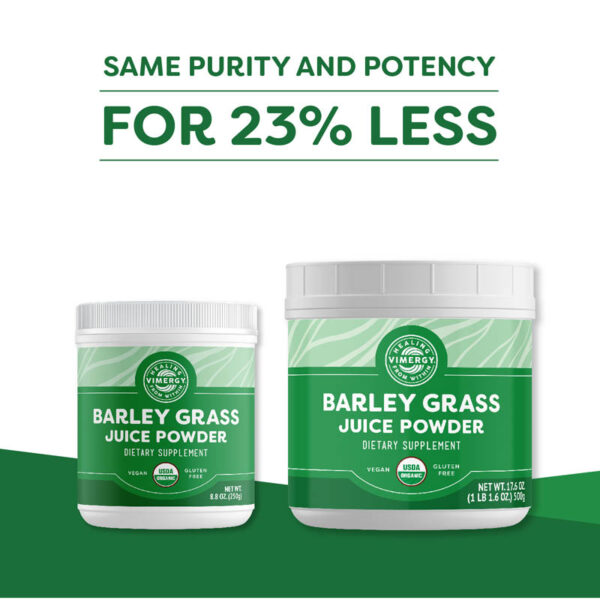 Vimergy Gerstengrassaft-Pulver-Barleygrass-Juice_500 g