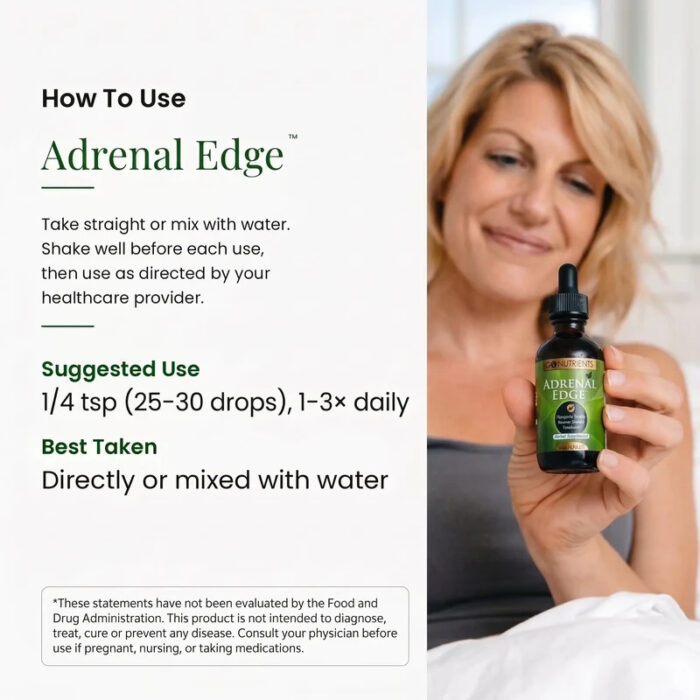 Utilisation d'Adrenal Edge