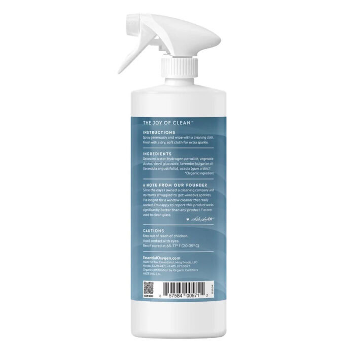 essential oxygen glasreiniger lavendel inhaltsstoffe