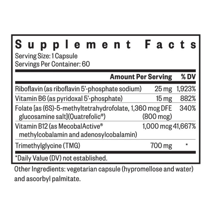 Homocysteine Nutrients 2