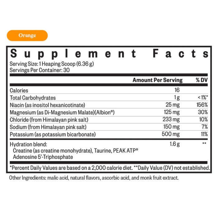 Optimal Electrolyte Orange 2