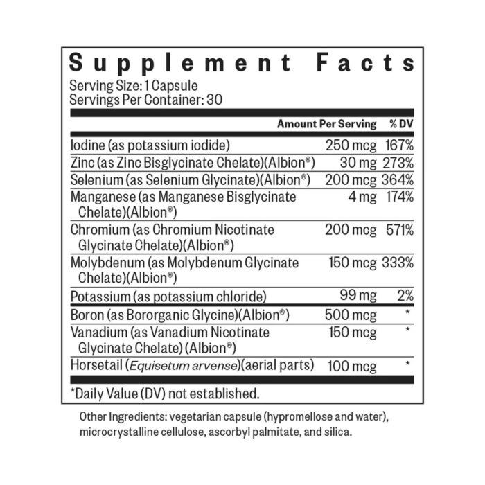 Trace Minerals Complex II 2