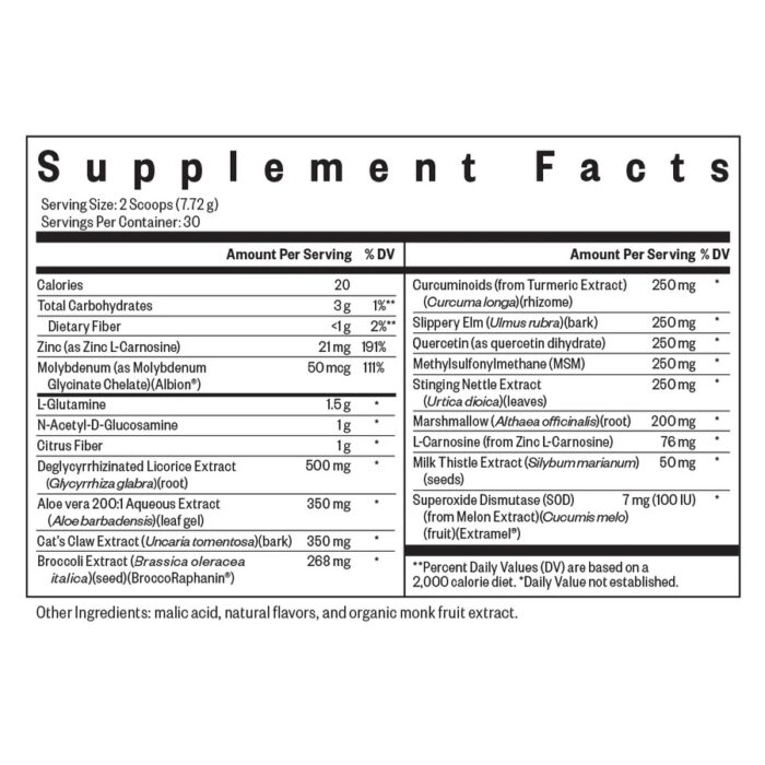 Gut Nutrients Pulver 2