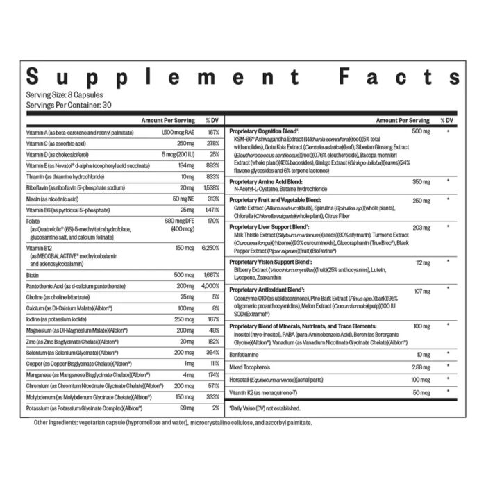 Optimal Multivitamin 2