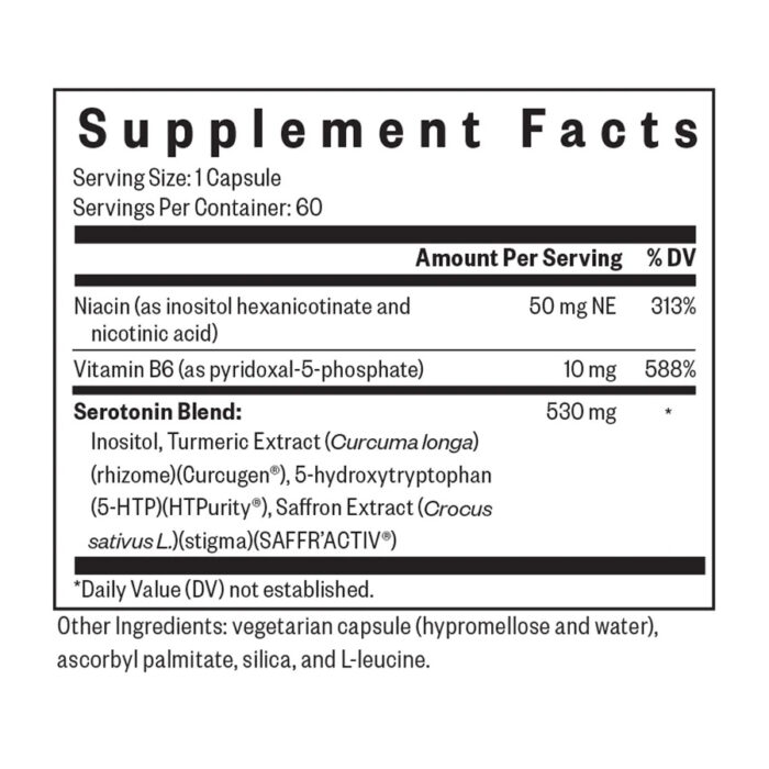 Serotonin Nutrients 2