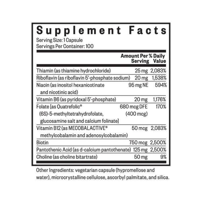 Seeking Health B Complex Plus 2