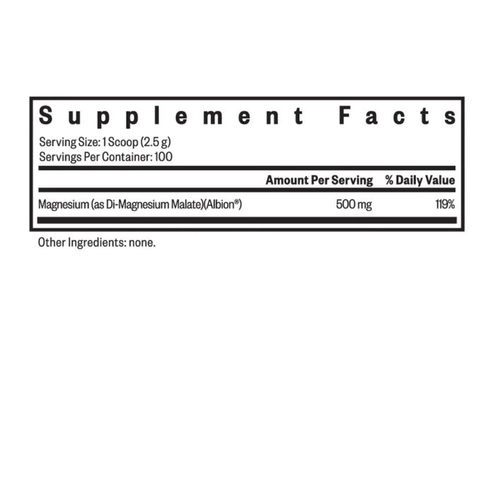 Seeking Health Magnesium Malate Powder 2