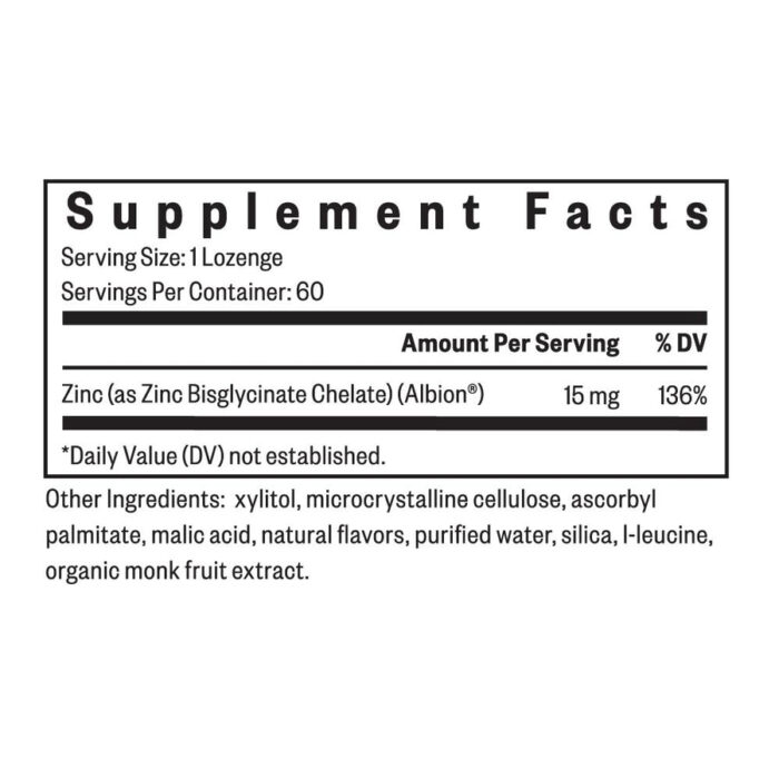 Seeking Health Zinc Lozenge 2