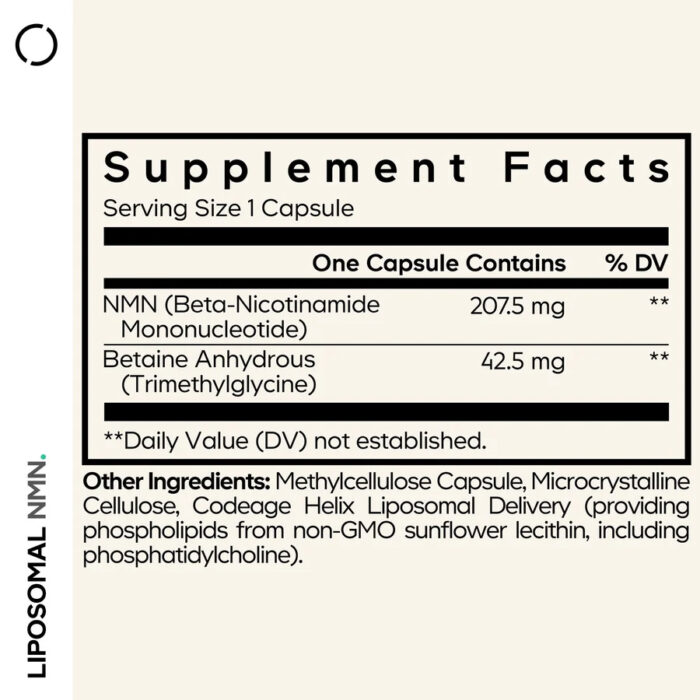 Liposomal NMN 30 4
