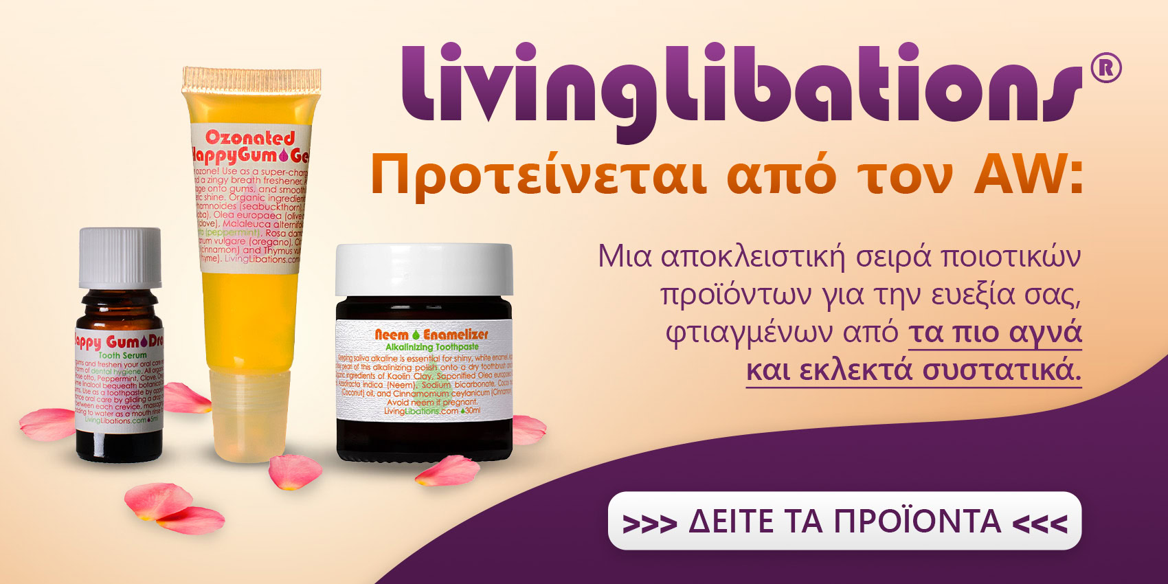 Διόρθωση επιφάνειας εργασίας για το Living Libations 2026 Slider