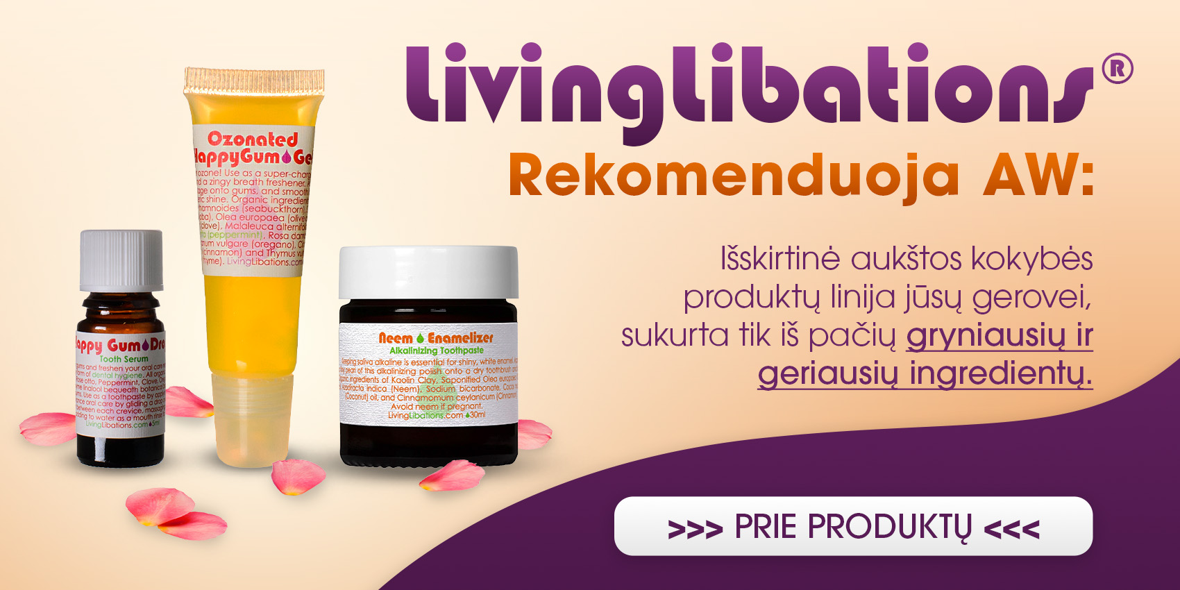 „Living Libations 2026“ slankiklio darbalaukio korekcija