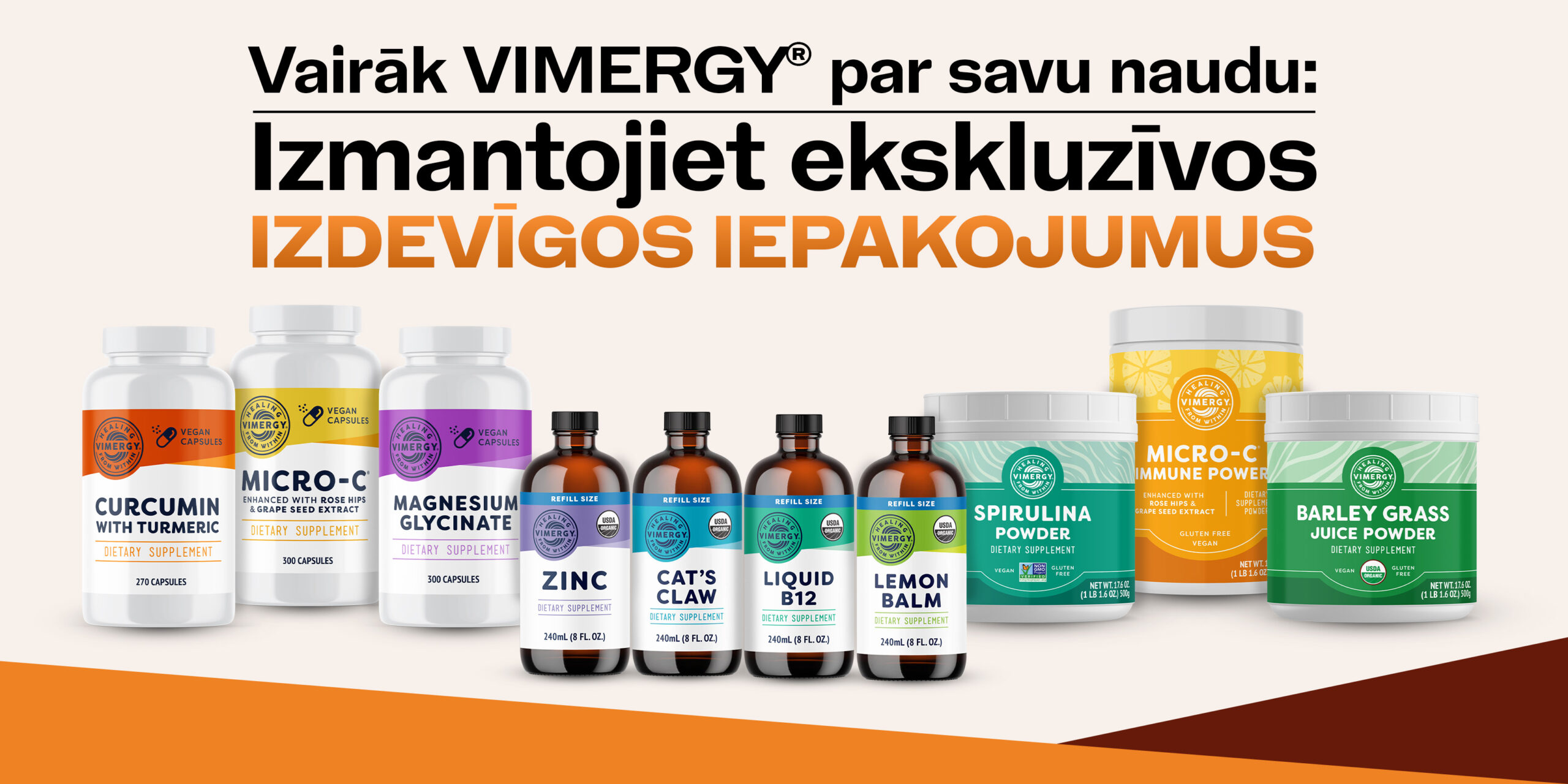 Vimergy Advantage izmēru slīdņa darbvirsmas fināls